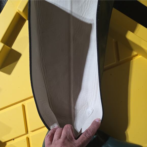 Grass Green Women's Leather Barefoot Nebula Walking Long Boots Size 6 Zero Drop - Picture 14 of 15